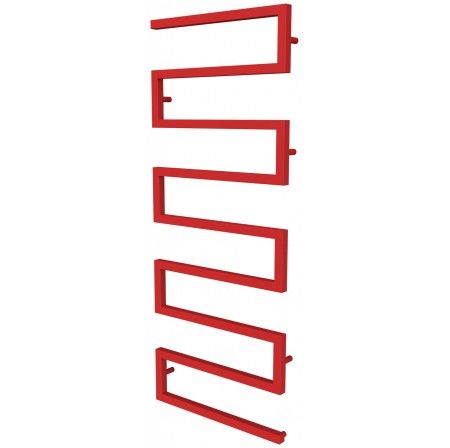 Червона рушникосушилка Ultra 8 RAL3020 змійка 1430x550, red
