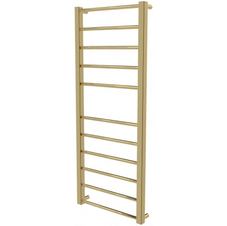 Золота рушникосушилка Sonnet 11 драбинка 1050x430, gold