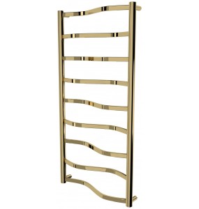 Золота сушарка для рушників Lagoon 9 драбинка 950x482, gold