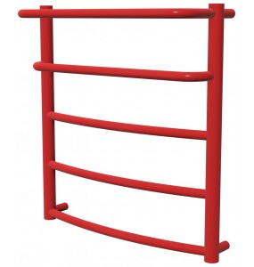 Червона сушарка для рушників Grosse 5 RAL3020 драбинка 550x532, red