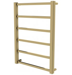 Рушникосушка Quatro 6 золото драбинка 650x480, gold