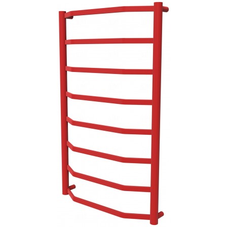 Червона сушарка для рушників Luxe 8 RAL3020 драбинка 850x532, red