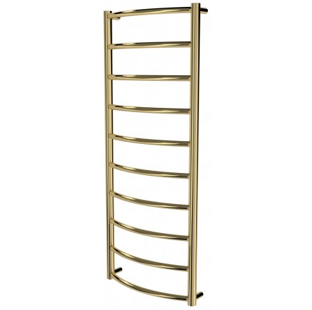 Золота сушарка для рушників Classic 10 драбинка 1050x432, gold