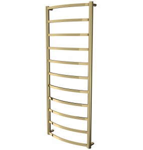 Золота рушникосушка Elite 11 драбинка 1150x482, gold