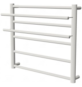 Біла сушарка для рушників Elegant 5 RAL9016 драбинка 550x532, white