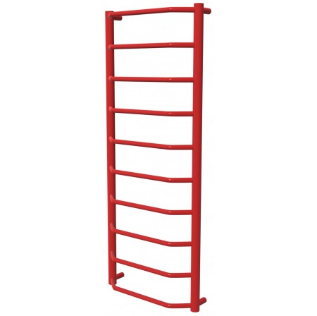 Рушникосушилка Standart 10 червона RAL3020 драбинка 1050x432, red