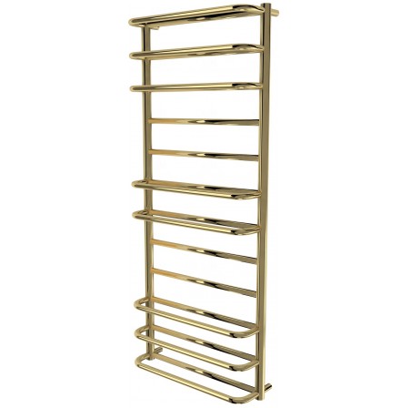 Золота сушарка для рушників Comfort 12 драбинка 1250x532, gold