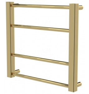 Золота рушникосушка Sonnet 4 драбинка 400x430, gold