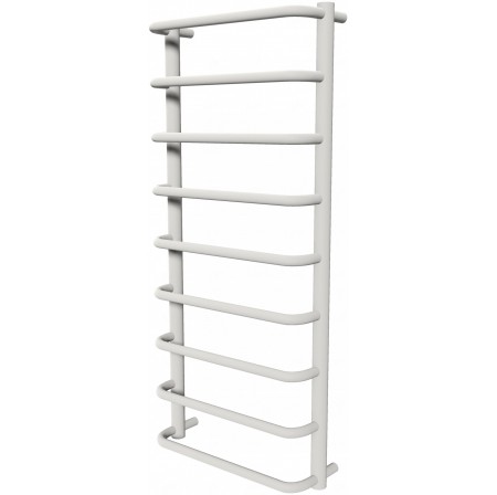 Біла рушникосушка Modern 9 RAL9016 драбинка 950x432, white