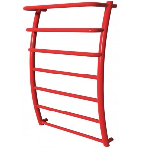 Сушарка для рушників Breeze 7 червона RAL3020 драбинка 750x532, red