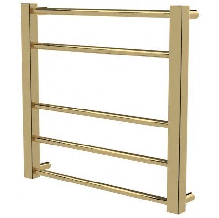 Золота сушарка для рушників Sonnet 5 драбинка 450x480, gold