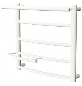 Рушникосушка Safo 5 біла RAL9016 драбинка 400x432, white