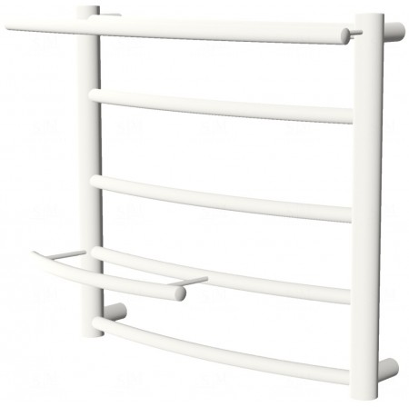 Рушникосушка Safo 5 біла RAL9016 драбинка 400x432, white