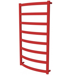 Червона рушникосушка Maxima 8 RAL3020 драбинка 850x432, red