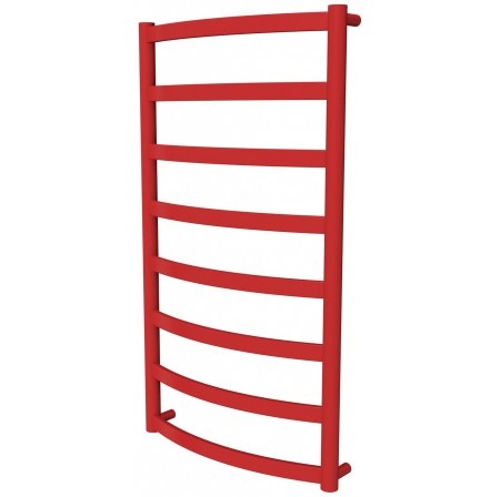 Червона рушникосушка Maxima 8 RAL3020 драбинка 850x432, red