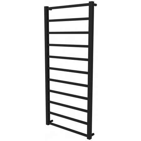 Чорна сушка для рушників Quatro 11 RAL9005 драбинка 1150x530, black
