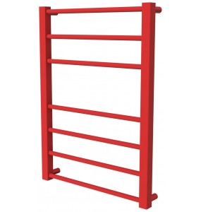 Рушникосушка Sonnet 7 червона RAL3020 драбинка 650x480, red