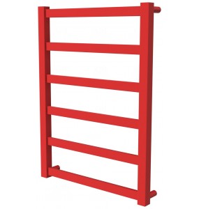 Рушникосушка Extra 6 червона RAL3020 драбинка 650x480, red