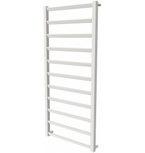 Біла сушарка для рушників Slide 11 RAL9016 драбинка 1150x530, white