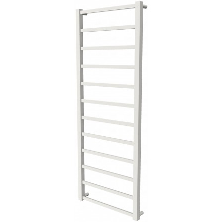 Біла рушникосушка Quatro 12 RAL9016 драбинка 1250x480, white