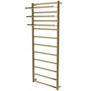 Рушникосушилка Elegant 11 золото драбинка 1150x432, gold