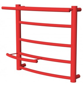 Сушарка для рушників Safo 5 червона RAL3020 драбинка 400x432, red