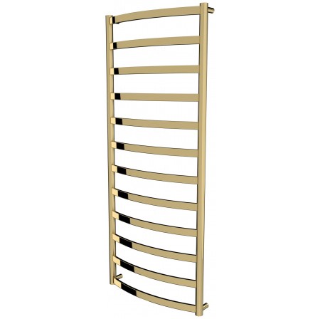 Золота сушарка для рушників Maxima 12 драбинка 1250x532, gold