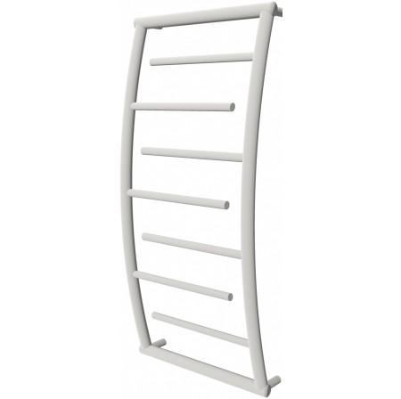 Біла рушникосушка Atlantica 7 RAL9016 драбинка 850x432, white