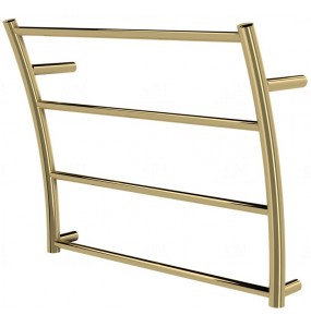 Рушникосушка Wave 4 золото драбинка 440x525, gold