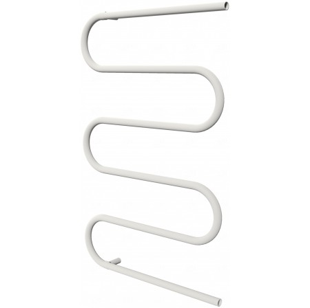Біла сушарка для рушників Змійка 5 RAL9016 змійка 945x600, white