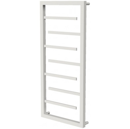 Біла сушарка для рушників Prestige 7 RAL9016 драбинка 850x430, white