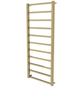 Золота сушка для рушників Quatro 11 драбинка 1150x480, gold