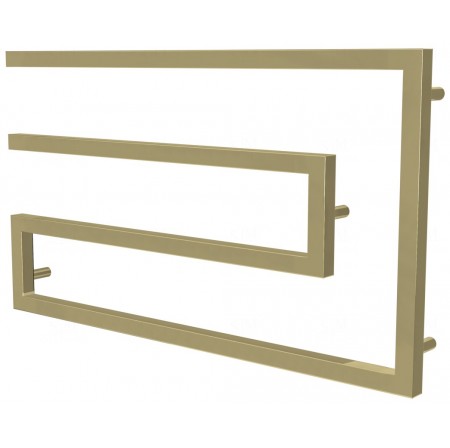 Сушарка для рушників Phyton 7 золото змійка 510x900, gold