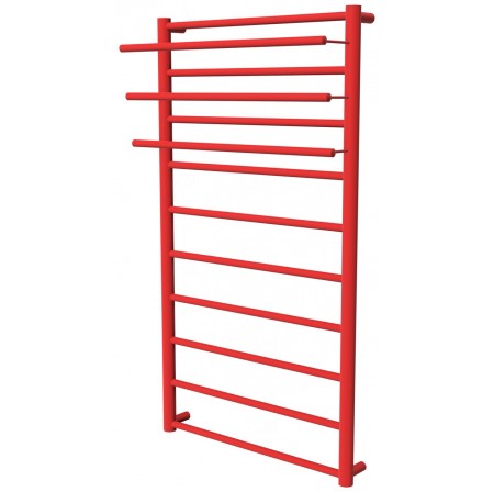 Рушникосушка Elegant 10 червона RAL3020 драбинка 1050x532, red