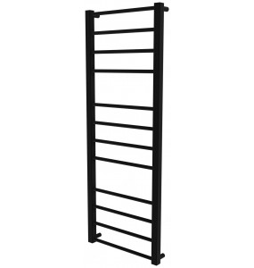 Рушникосушка Sonnet 11 чорна RAL9005 драбинка 1150x430, black