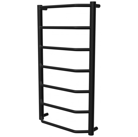 Сушарка для рушників Standart 7 чорна RAL9005 драбинка 750x432, black