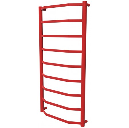 Червона сушарка для рушників Luxe 9 RAL3020 драбинка 950x482, red
