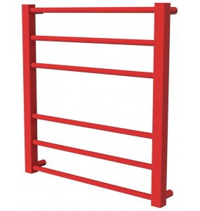 Сушарка для рушників Sonnet 6 червона RAL3020 драбинка 550x530, red