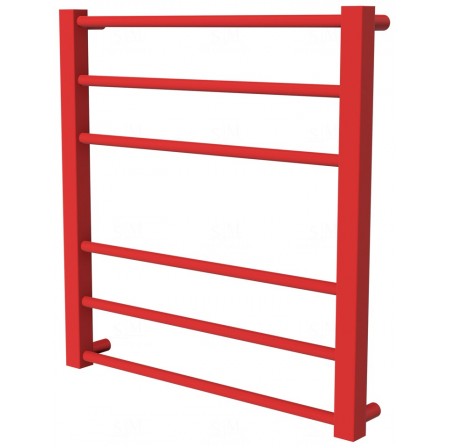 Сушарка для рушників Sonnet 6 червона RAL3020 драбинка 550x530, red