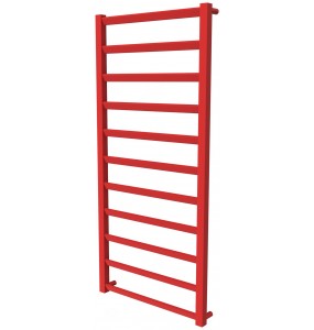 Рушникосушка Slide 11 червона RAL3020 драбинка 1150x530, red