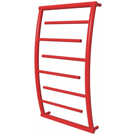 Червона рушникосушка Atlantica 6 RAL3020 драбинка 750x482, red