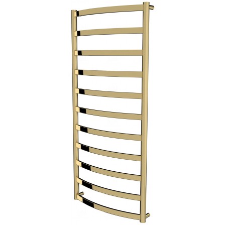 Рушникосушилка Maxima 11 золото драбинка 1150x532, gold