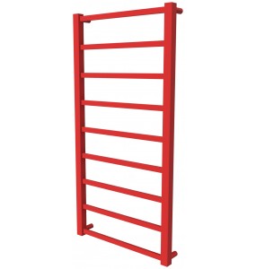 Рушникосушка Quatro 9 червона RAL3020 драбинка 950x480, red