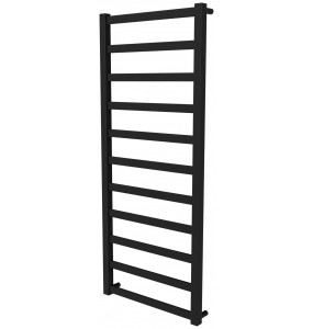 Рушникосушка Extra 11 чорна RAL9005 драбинка 1150x480, black