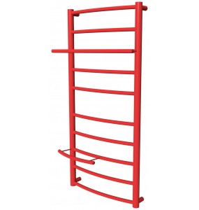Червона сушарка для рушників Safo 10 RAL3020 драбинка 900x432, red