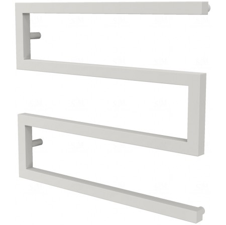 Сушарка для рушників Ultra 3 біла RAL9016 змійка 530x600, white
