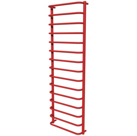 Сушка для рушників Modern 15 червона RAL3020 драбинка 1550x532, red