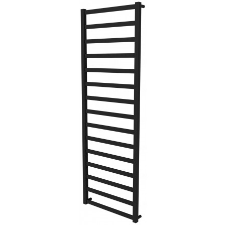 Чорна рушникосушка Extra 15 RAL9005 драбинка 1550x530, black