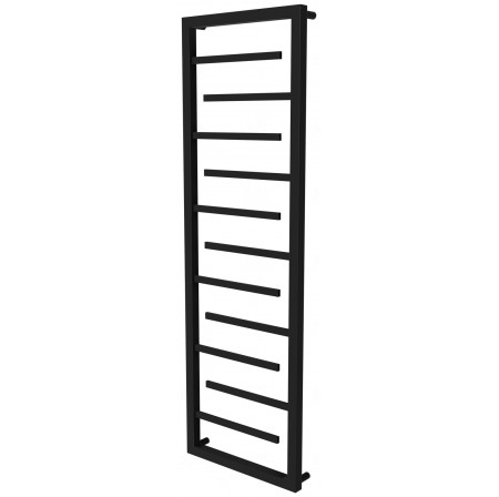 Рушникосушка Prestige 11 чорна RAL9005 драбинка 1250x430, black