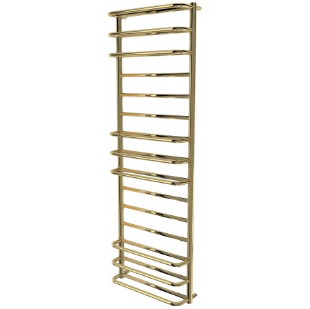 Золота рушникосушилка Comfort 15 драбинка 1550x532, gold